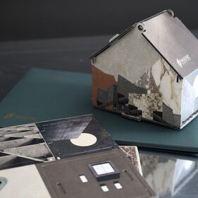 cartotecnica casetta apribile in cartone